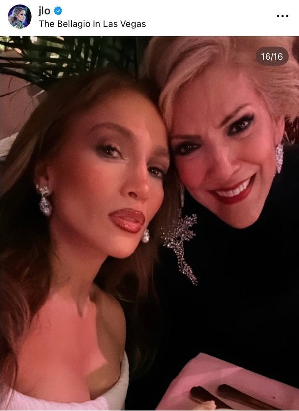 Дженніфер Лопес із мамою / © Instagram Дженніфер Лопес