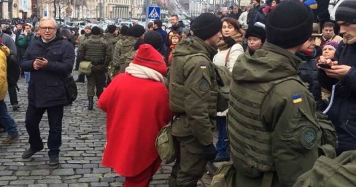 Мітинг Саакашвілі / © Українська правда/Роман Кравець