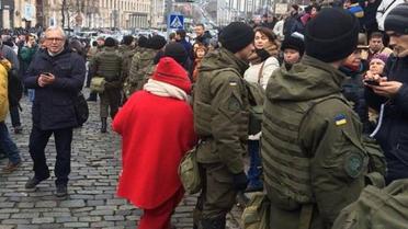 Митинг Саакашвили / © Украинская правда/Роман Кравец