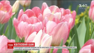 От семени к праздничному поздравлению: в Киеве продолжается цветочный бум