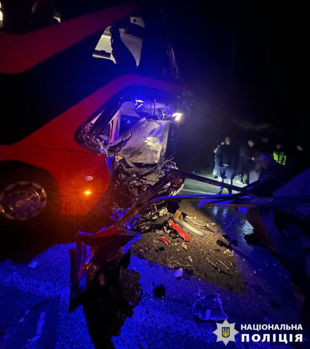 Аварія у Львівській області / © Поліція Львівської області
