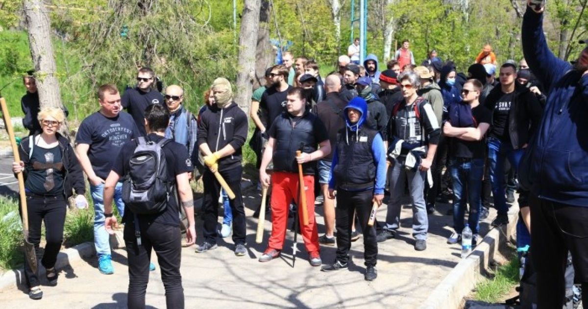 Сутички в Одесі на будмайданчику_14 / © Думская