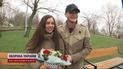 Війна коханню не завадить: ТСН допомогла освідчитись військовому своїй обранеці