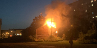Во Львове горела церковь московского патриархата: огонь возник под слоем кровельного материала