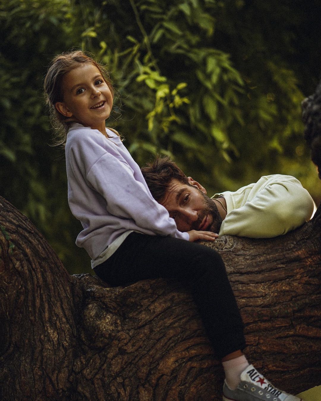 Даніель Салем з донькою / © instagram.com/daniel_jihad_salem