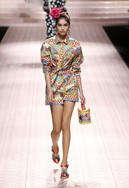 Колекція Dolce&amp;Gabbana прет-а-порте сезону весна-літо 2019 / © East News