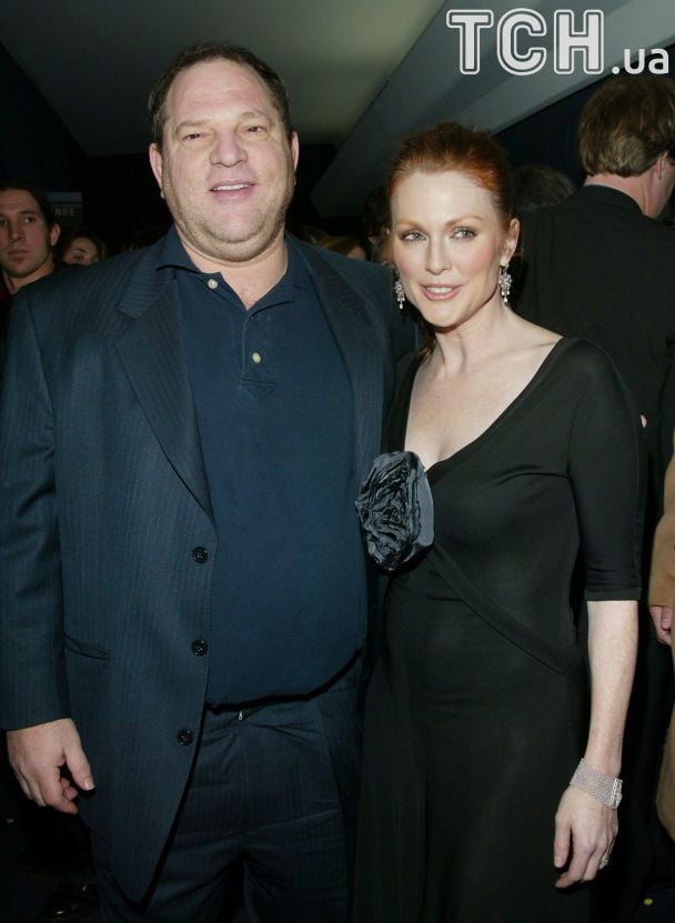 Джуліанна Мур та Гарві Вайнштейн / © Getty Images