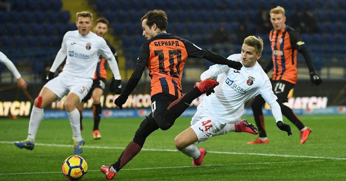 "Шахтер" разгромил "Верес" в четвертьфинале Кубка Украины