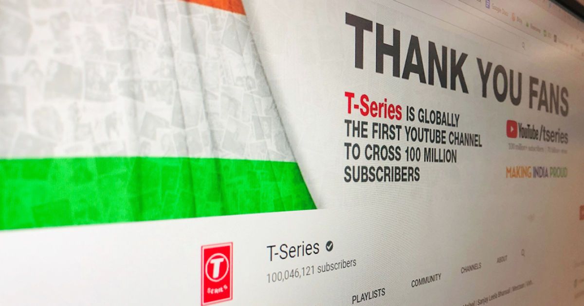Первый в истории канал YouTube пробил отметку в 100 млн подписчиков