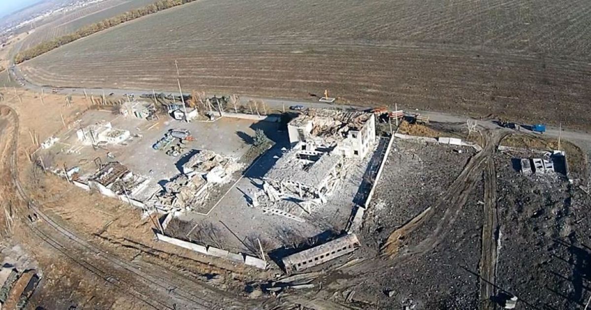 ГСЧС сообщила о новом взрыве в Сватово и показало фото складов с высоты птичьего полета