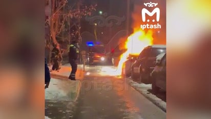 У Казані спалили авто працівника військкомату