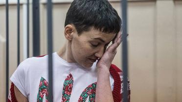 Снадія Савченко на суді_1 / © Новая газета