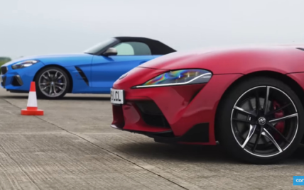 Затяті драг-перегони Toyota Supra та BMW Z4 показали на відео