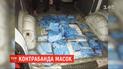 У жителя Ровенской области на границе изъяли более 10 тысяч медицинских масок