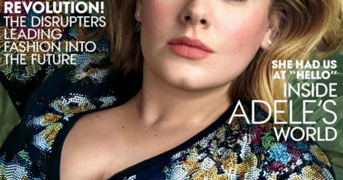 Адель украсила страницы Vogue / © vogue.com