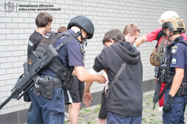 Атака РФ на Запоріжжя 23 липня / © Очільник Запорізької ОВА Іван Федоров
