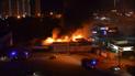 Троє невідомих підпалили десятки яток поблизу метро "Осокорки" у Києві