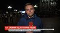 Под ВР постепенно расходятся митингующие, а коммунальщики убирают территорию