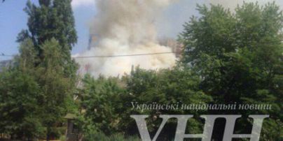 В Днепровском районе столицы произошел масштабный пожар