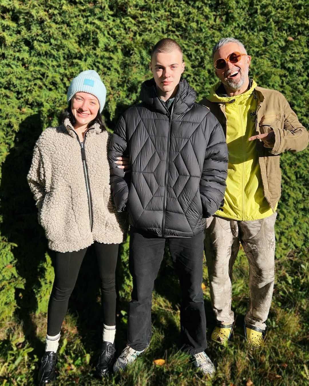 Снежана и Сергей Бабкины с сыном / © instagram.com/snezhana_babkina