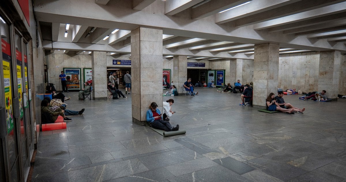 Метро в Киеве.