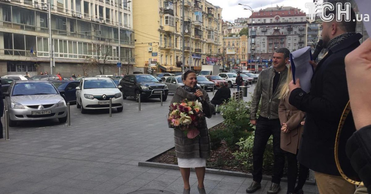 В Киеве открыли именную звезду в честь Нины Матвиенко / © SARAFAN