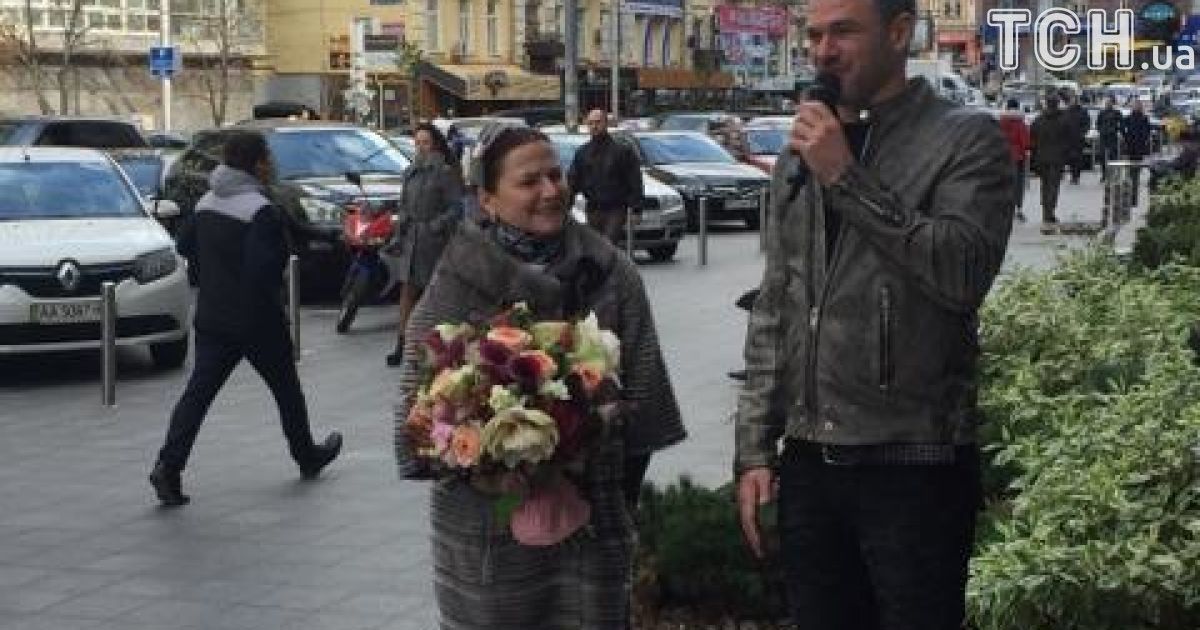 В Киеве открыли именную звезду в честь Нины Матвиенко / © SARAFAN