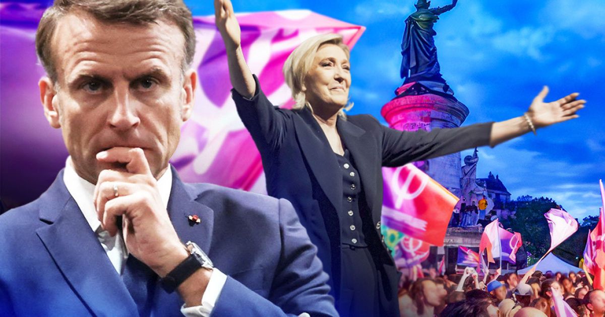 Первый тур выборов во Франции: Макрон с треском проиграл Ле Пен, но еще не все потеряно.