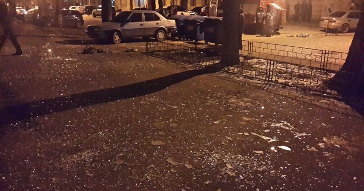 В хостеле взорвалась бомба.