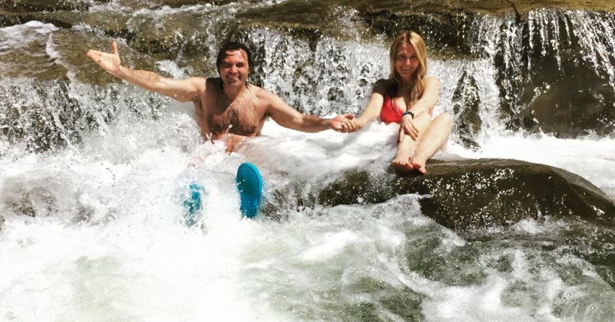 Сумская отдыхает вместе с мужем в Карпатах