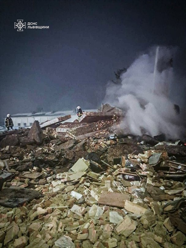 На Львівщині стався вибух / © ДСНС