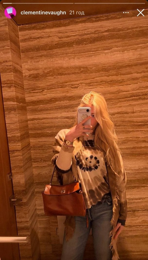 Донька Клаудії Шиффер — Клементина