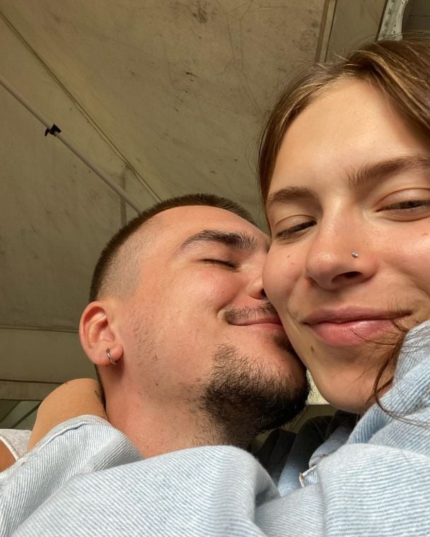 Маша Кравець з хлопцем. Фото: rost_sidd