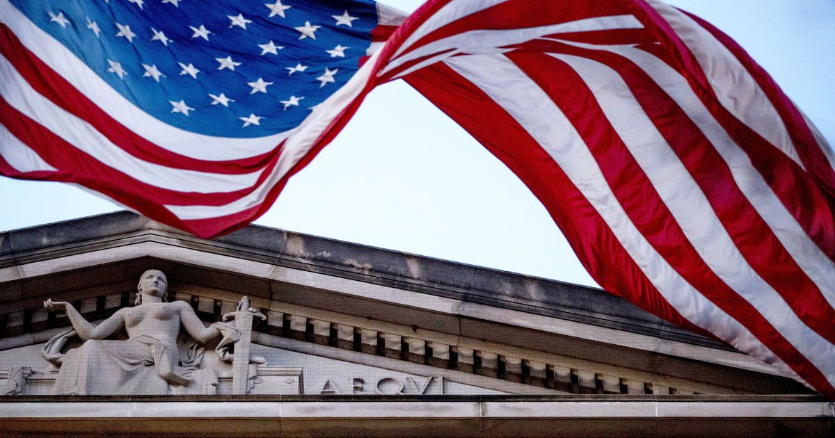 Прапор США.