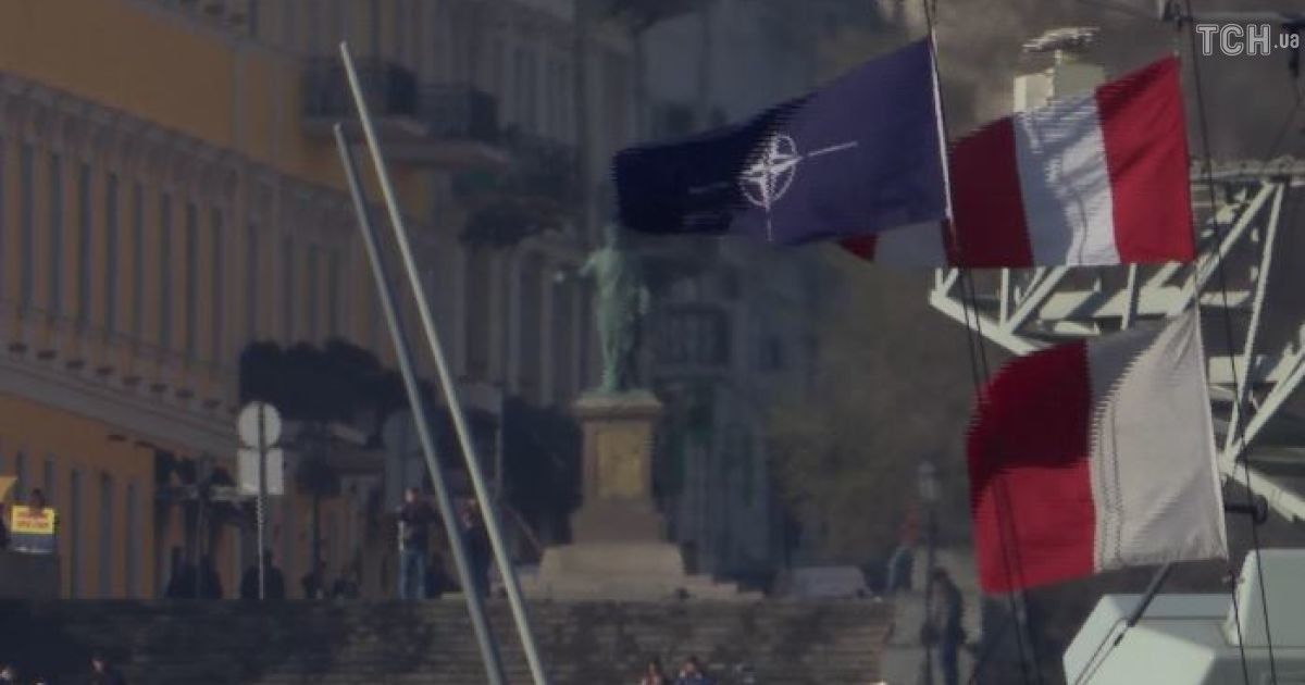 Кораблі НАТО в Одесі_4 / © ТСН