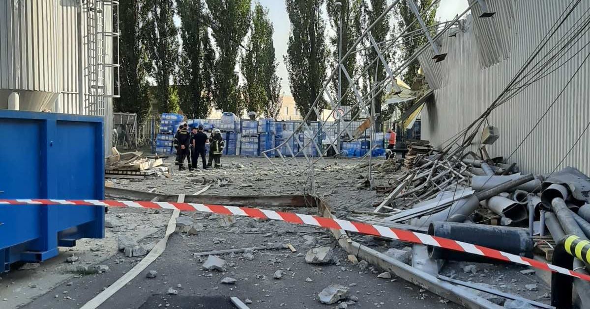 вибух на пивзаводі у Києві_3 / © Євгений Шевченко