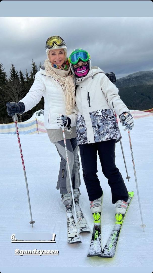 Ольга Сумская на отдыхе в Карпатах / © instagram.com/olgasumska