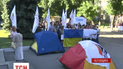 Акція протесту під "Укртранснафтою" триває