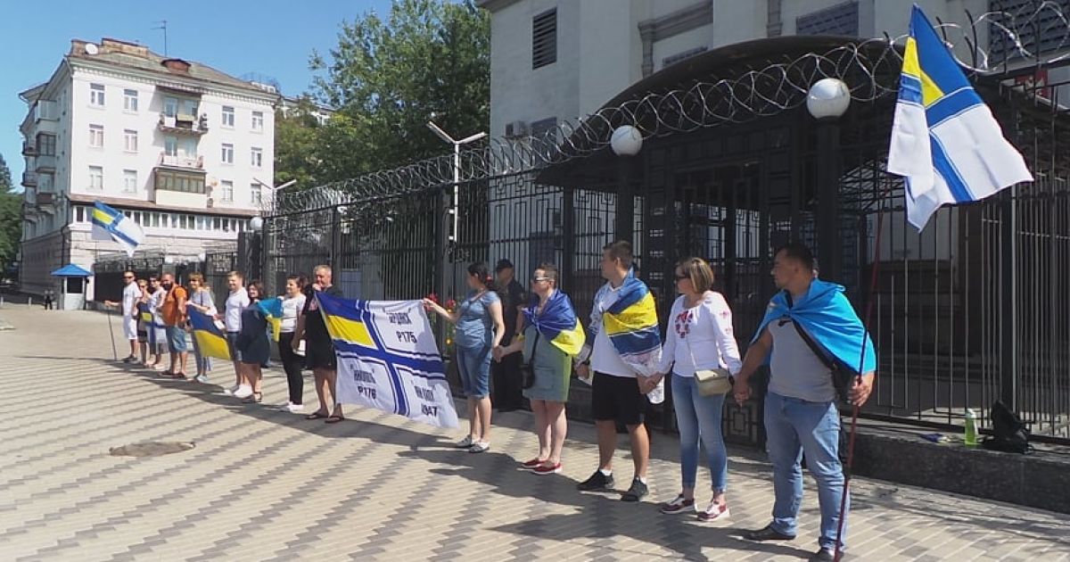 Акція на підтримку моряків_4 / © Цензор.нет