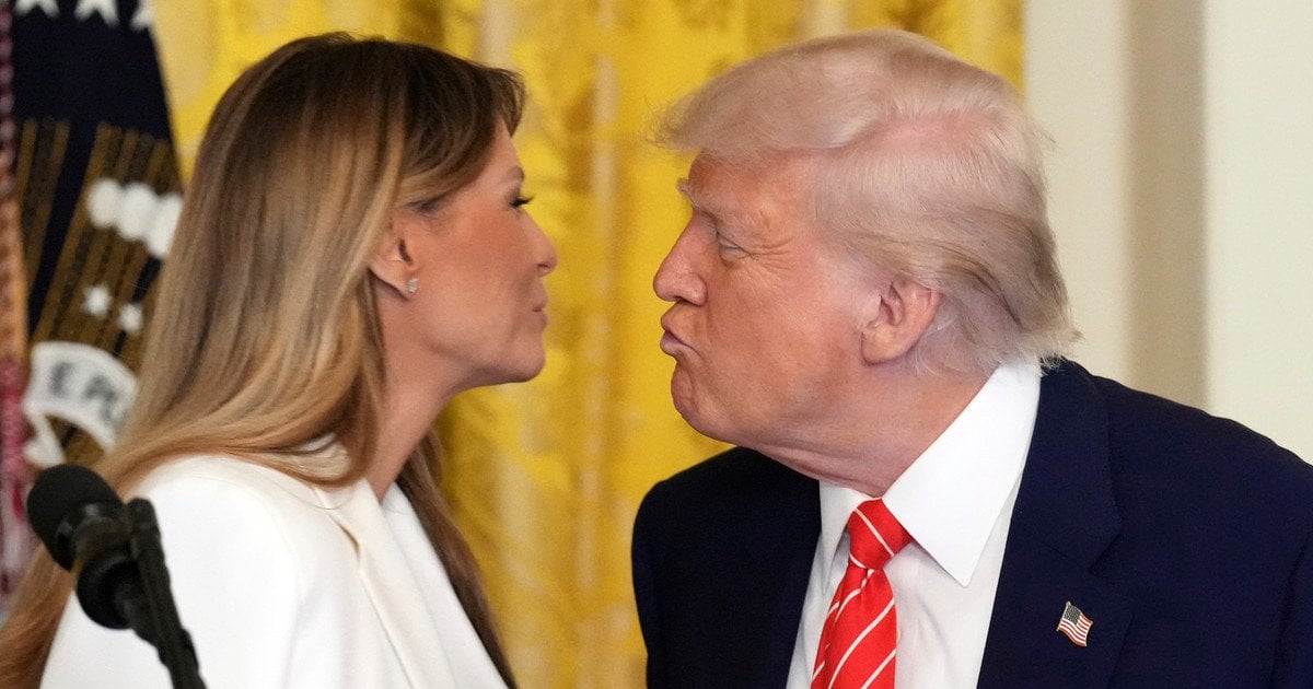 Дональд и Мелания Трампы