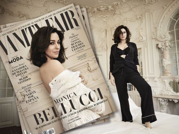 Моніка Беллуччі / © revistavanityfair.es