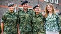 Принцеса Амалія, король Віллем-Олександр, королева Максима та принцеса Аріана