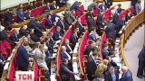 222 депутати сумарно налічують фракції БПП та Народного фронту