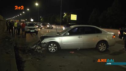 Водій втратив контроль над автомобілем у Києві
