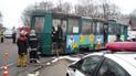 У Конотопі горів трамвай із пасажирами