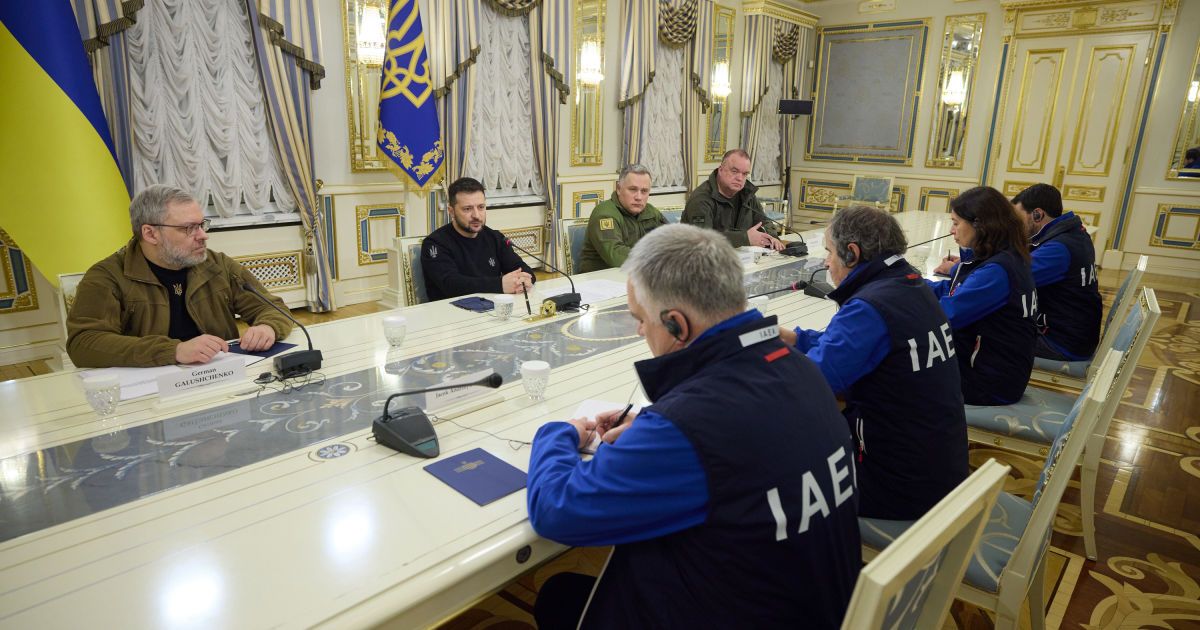 Зеленський зустрівся з директором МАГАТЕ: про що домовилися
