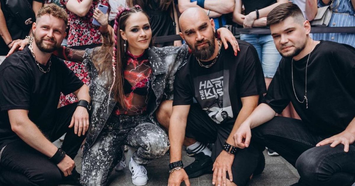 The HARDKISS получил именную табличку на "Площади звезд"