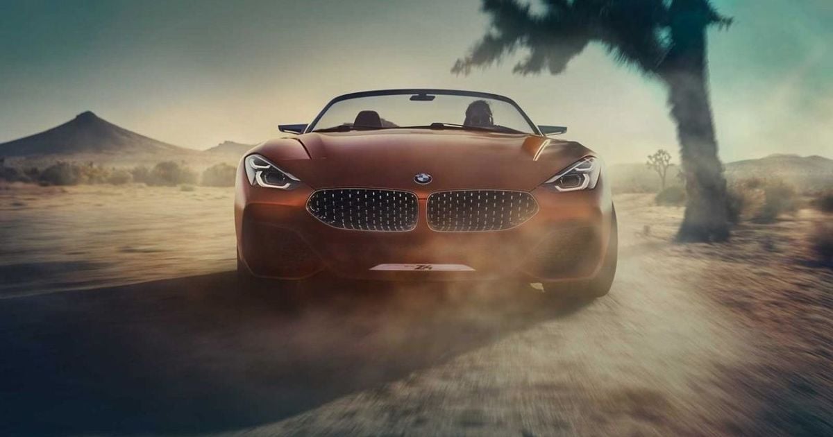 В Сети появились фото концептуального родстера BMW Z4