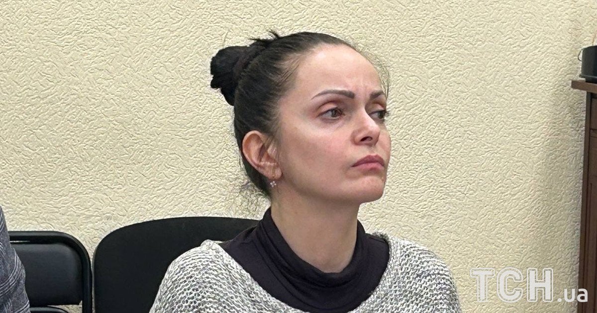 Патрульна Ганна Дудіна в суді