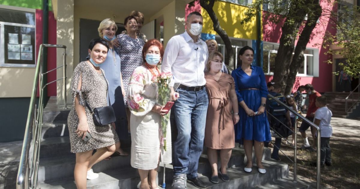 1 вересня, школа, Віталій Кличко_2 / © КМДА